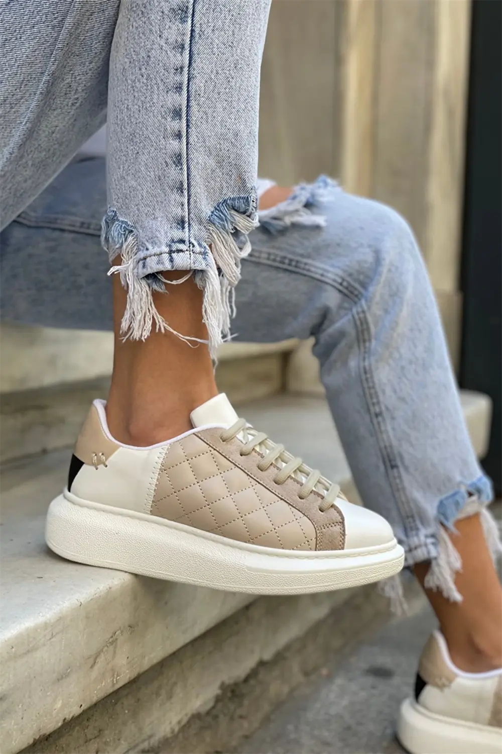 

Женская спортивная обувь БЕЖЕВАЯ Mupa Shoes, бежевый