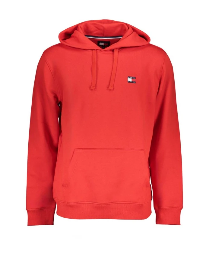 

Хлопковая толстовка с логотипом Tommy Hilfiger, красный