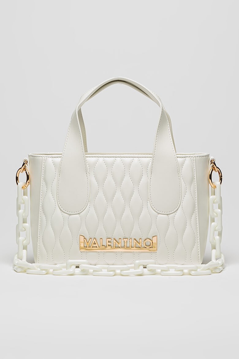

Стеганая сумка Copacabana из экокожи Valentino Bags, белый