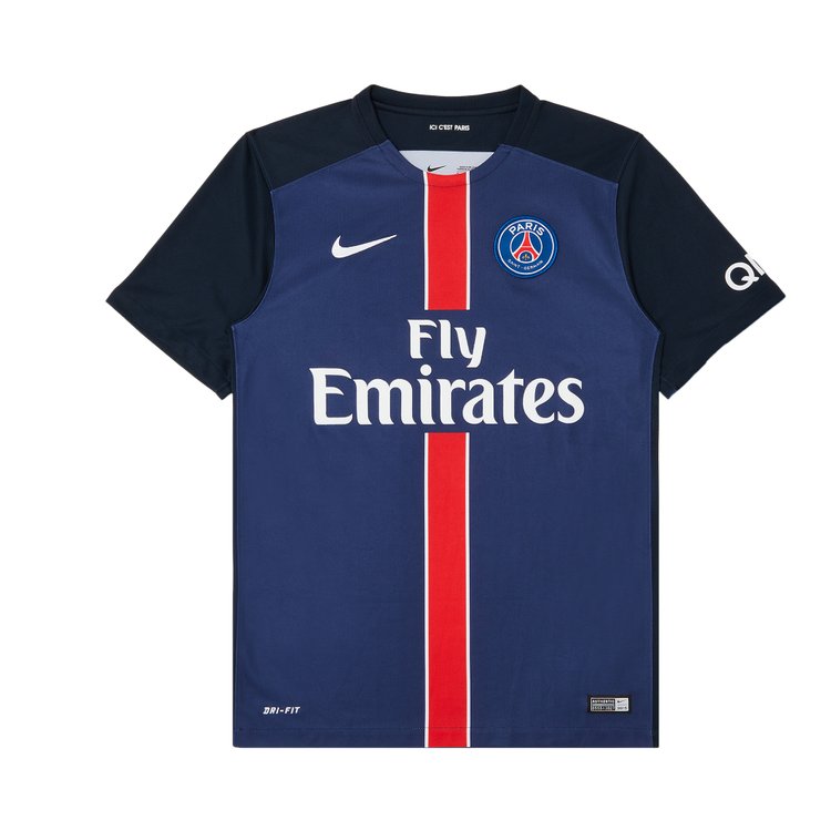 

Джерси Paris Saint-Germain Pre-Owned Paris Saint-Germain Home Stadium 'Navy/Blue/Red', синий