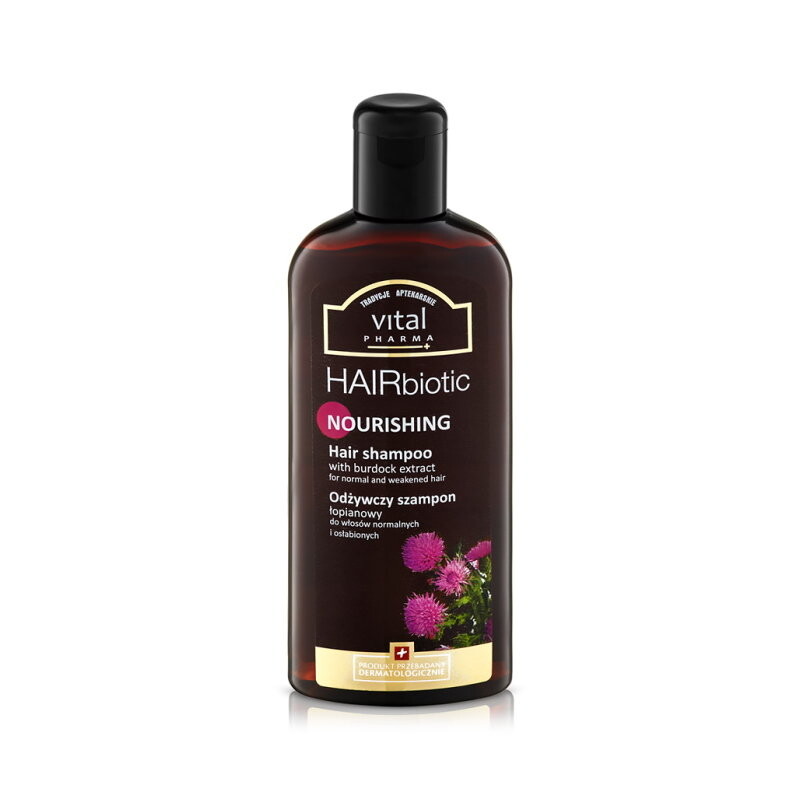 

Vital Pharma, Hairbiotic, питательный шампунь, 250 мл
