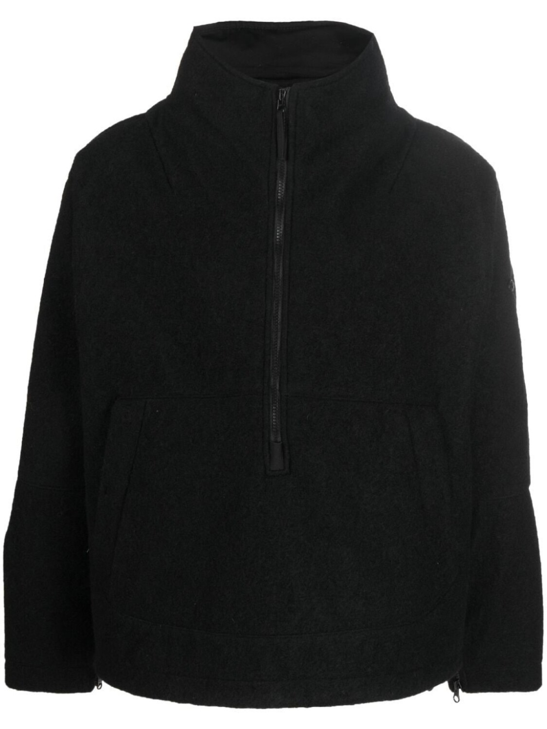 

Stone Island Shadow Project куртка на молнии с высоким воротником, черный