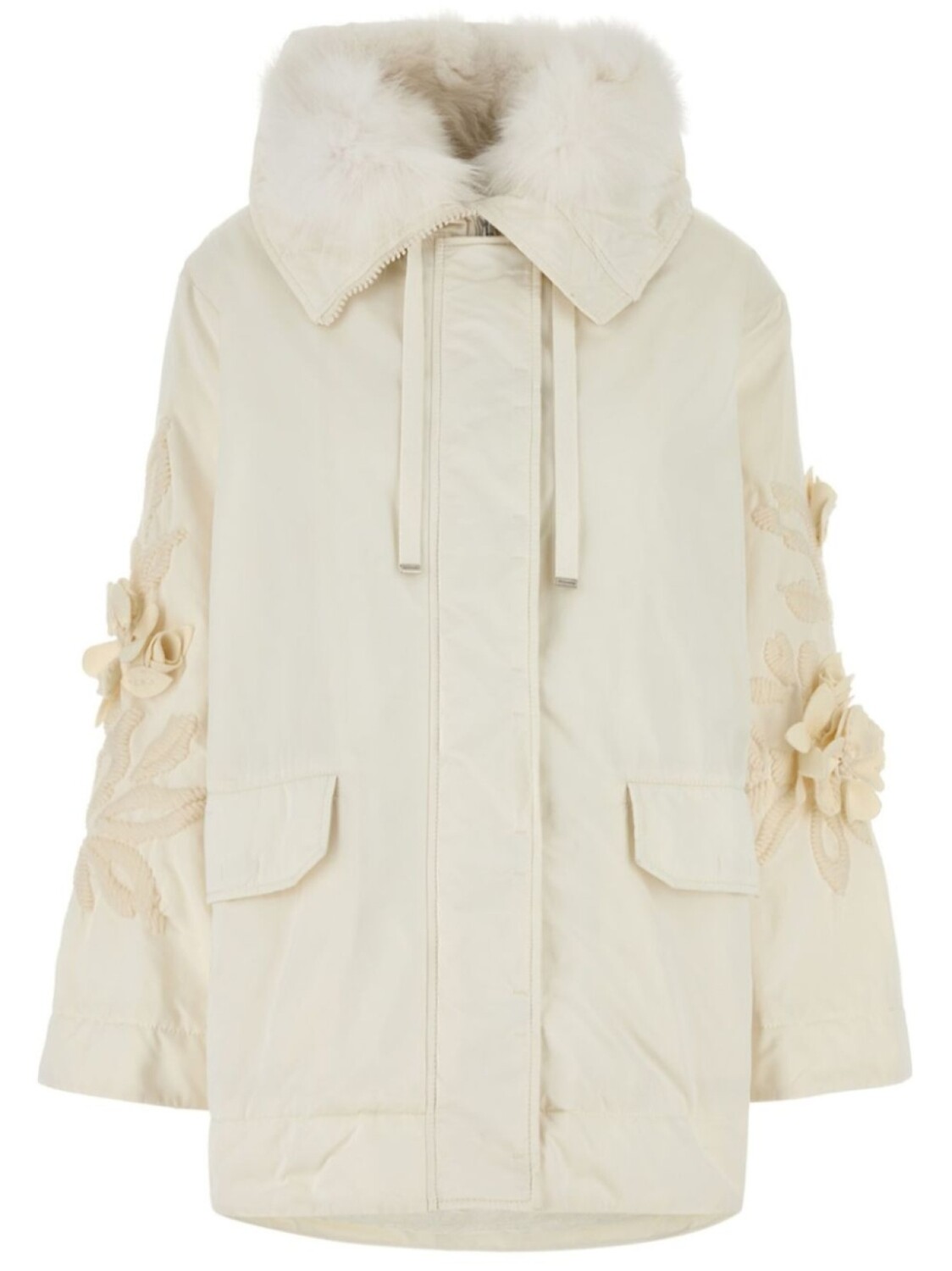 Жакет с вышивкой Ermanno Scervino, белый