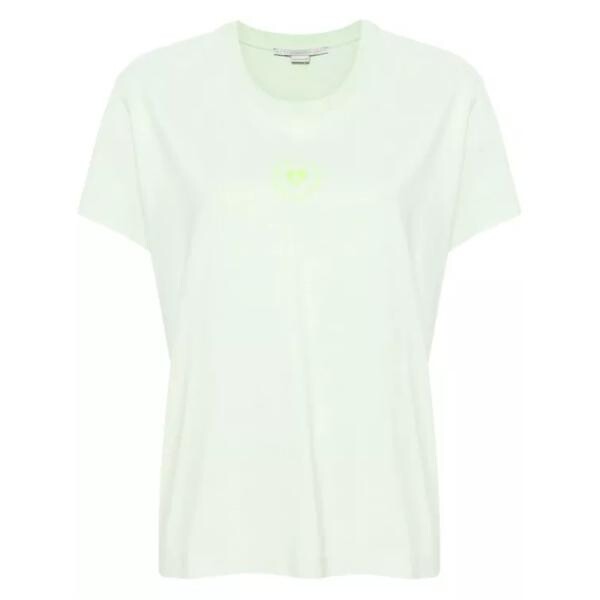 

Футболка lovestruck t-shirt Stella Mccartney, зеленый