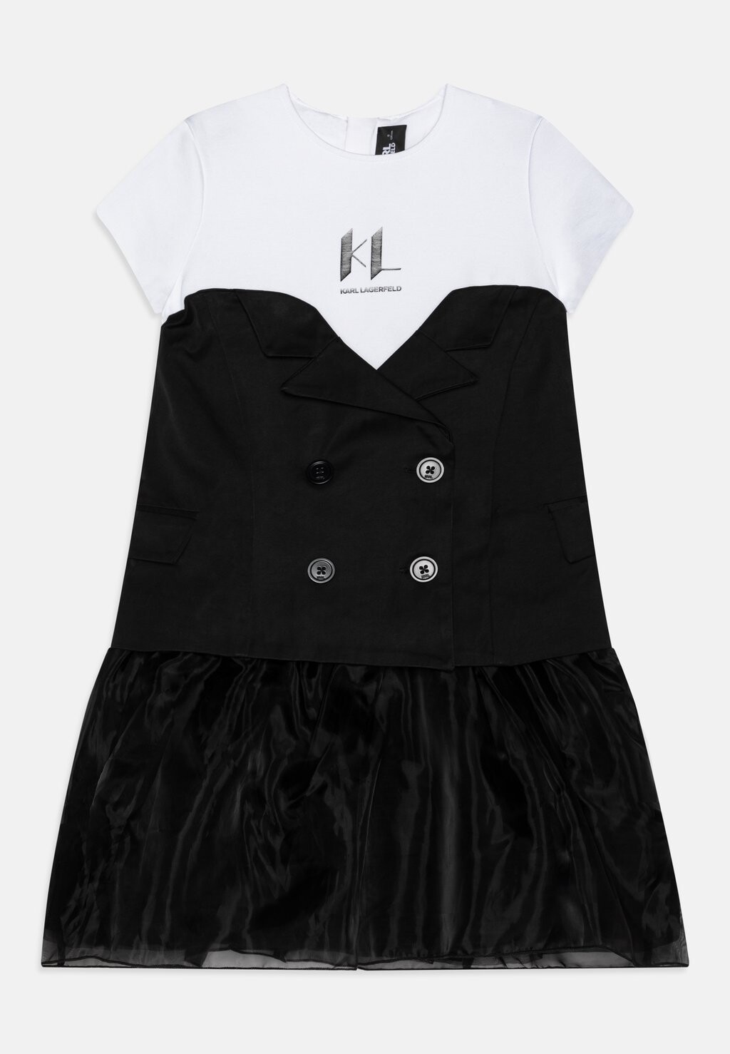 

Коктейльное/праздничное платье DRESS Karl Lagerfeld, цвет black/white