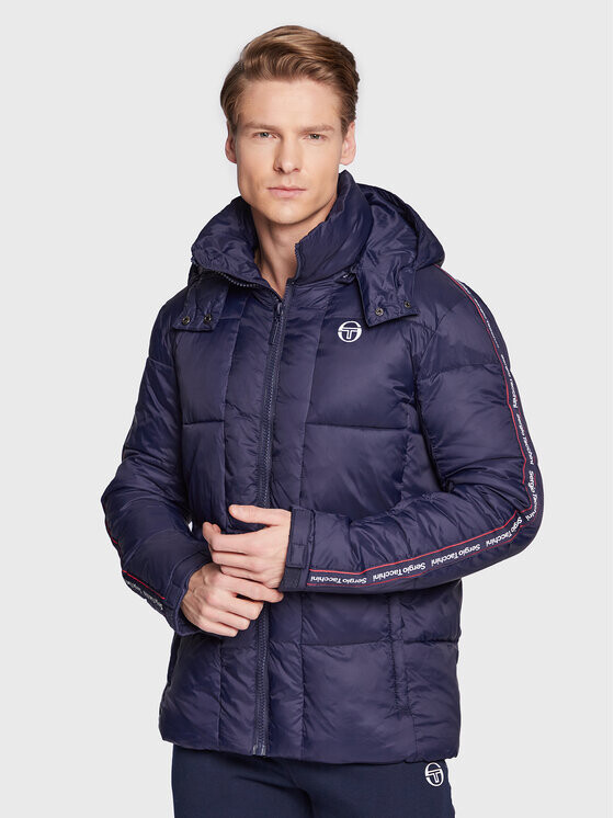 

Пуховик стандартного кроя Sergio Tacchini, синий