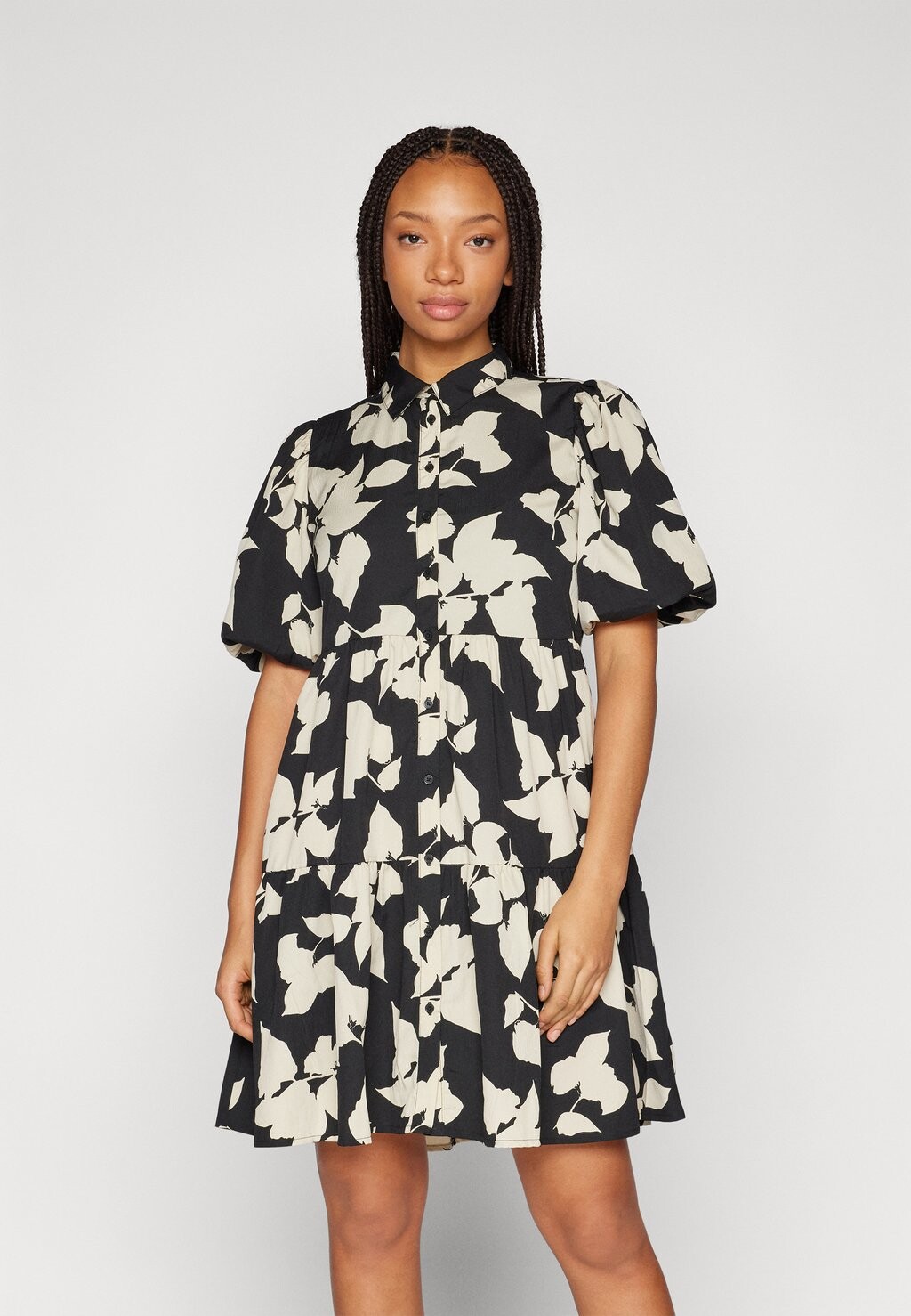 

Повседневное платье JDYTHILDA SHIRT DRESS , цвет black/white