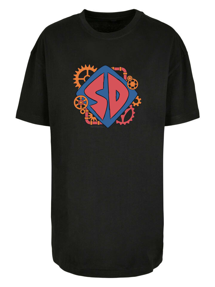 

Футболка F4NT4STIC Oversized Boyfriend Tee Scooby Doo Dog Tag Cogs, черный