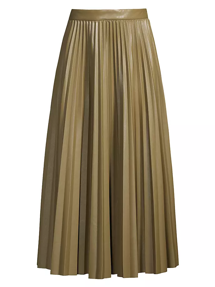 

Трикотажная юбка Newport с покрытием Weekend Max Mara, хаки