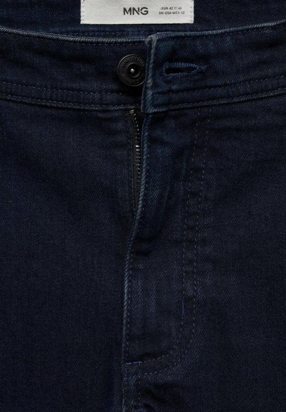 Прямые джинсы Jan Mango, bleu fonce интенсивный