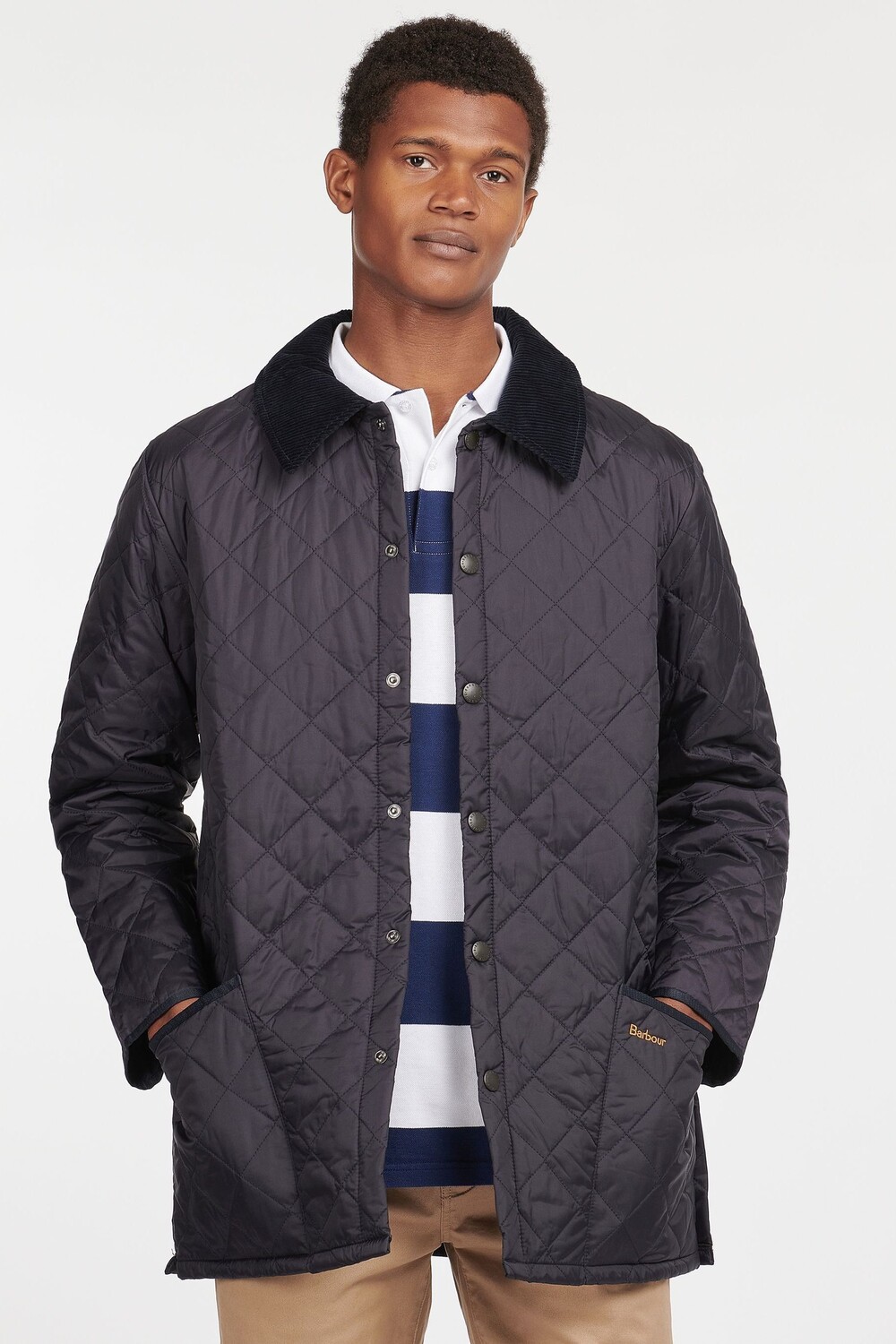 

Стеганая куртка Liddesdale Barbour, синий