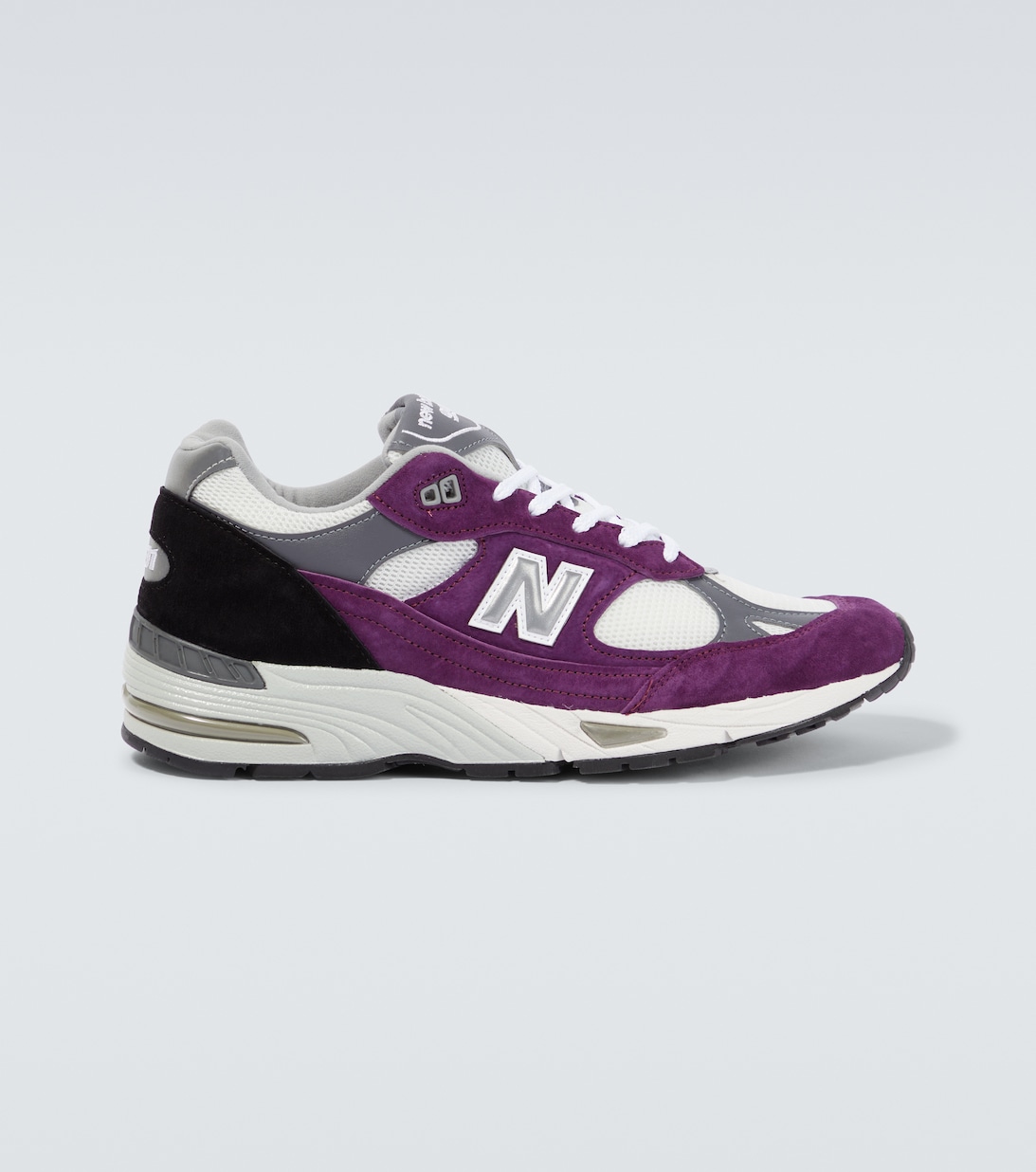 

Замшевые кроссовки Made in UK 991 New Balance, разноцветный