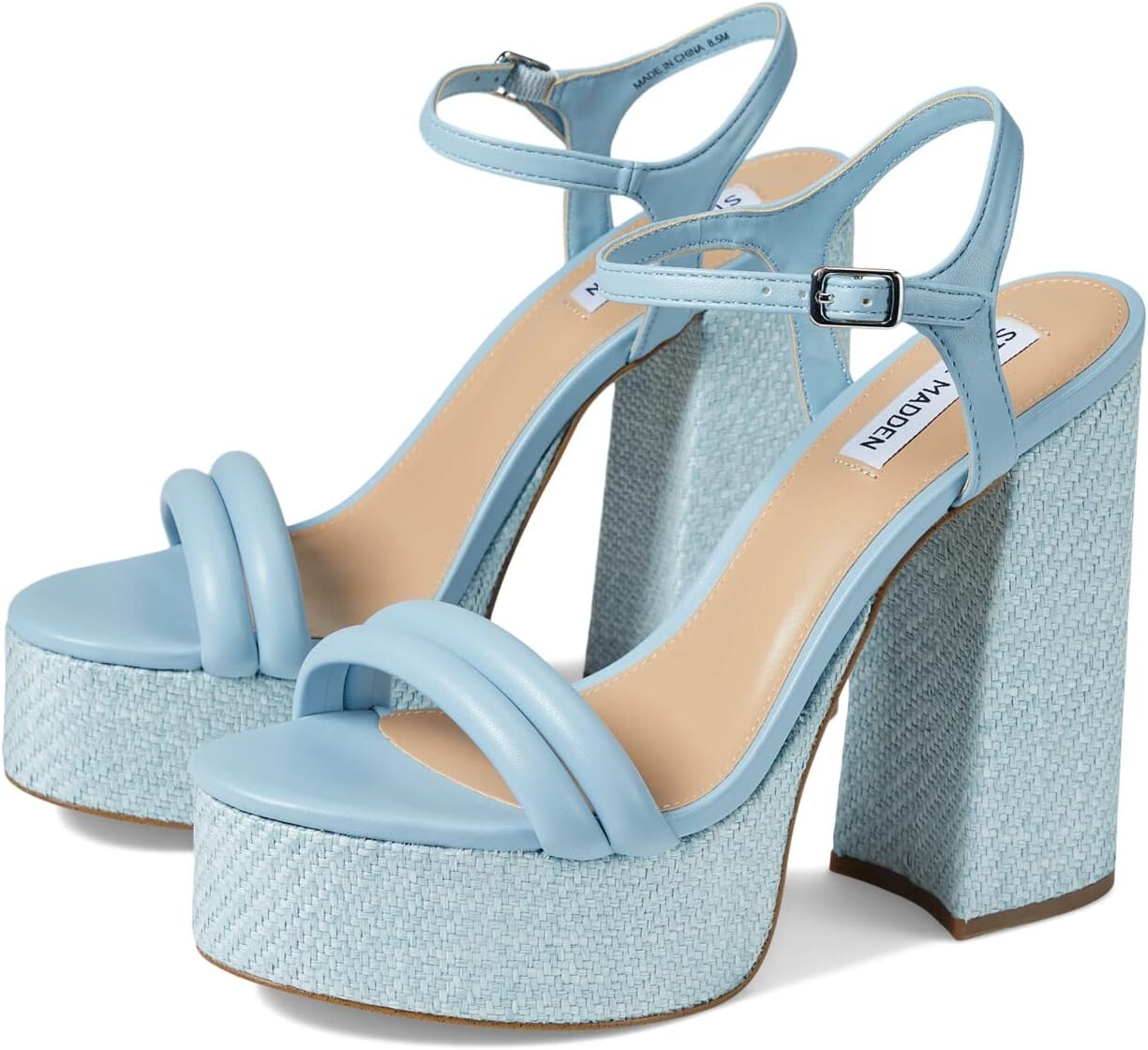 

Босоножки Tiera Heeled Sandal Steve Madden, цвет Blue Multi