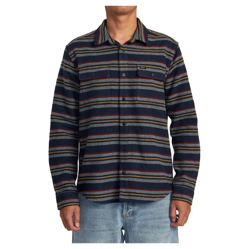 

Рубашка с длинным рукавом Rvca Blanket, синий