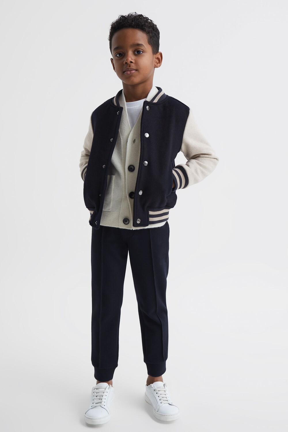 

Бомбер Kansas Varsity Reiss, синий