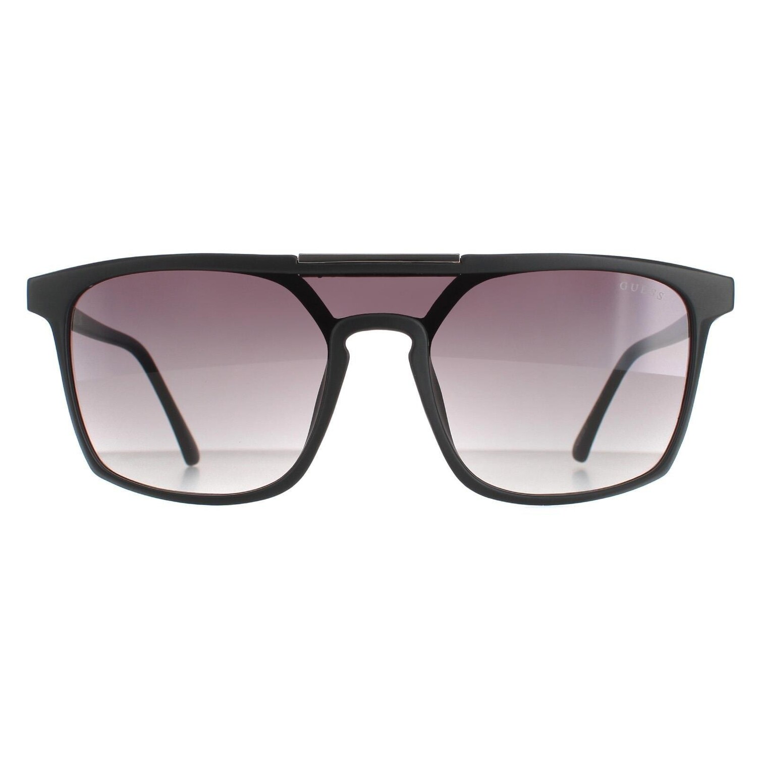 

Shield Matte Black Smoke Grey Gradient GF5089 Guess, черный