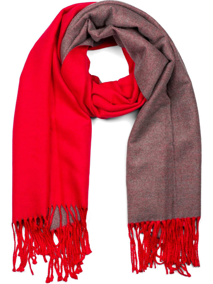 

Шарф styleBREAKER, цвет rot/dunkelgrau