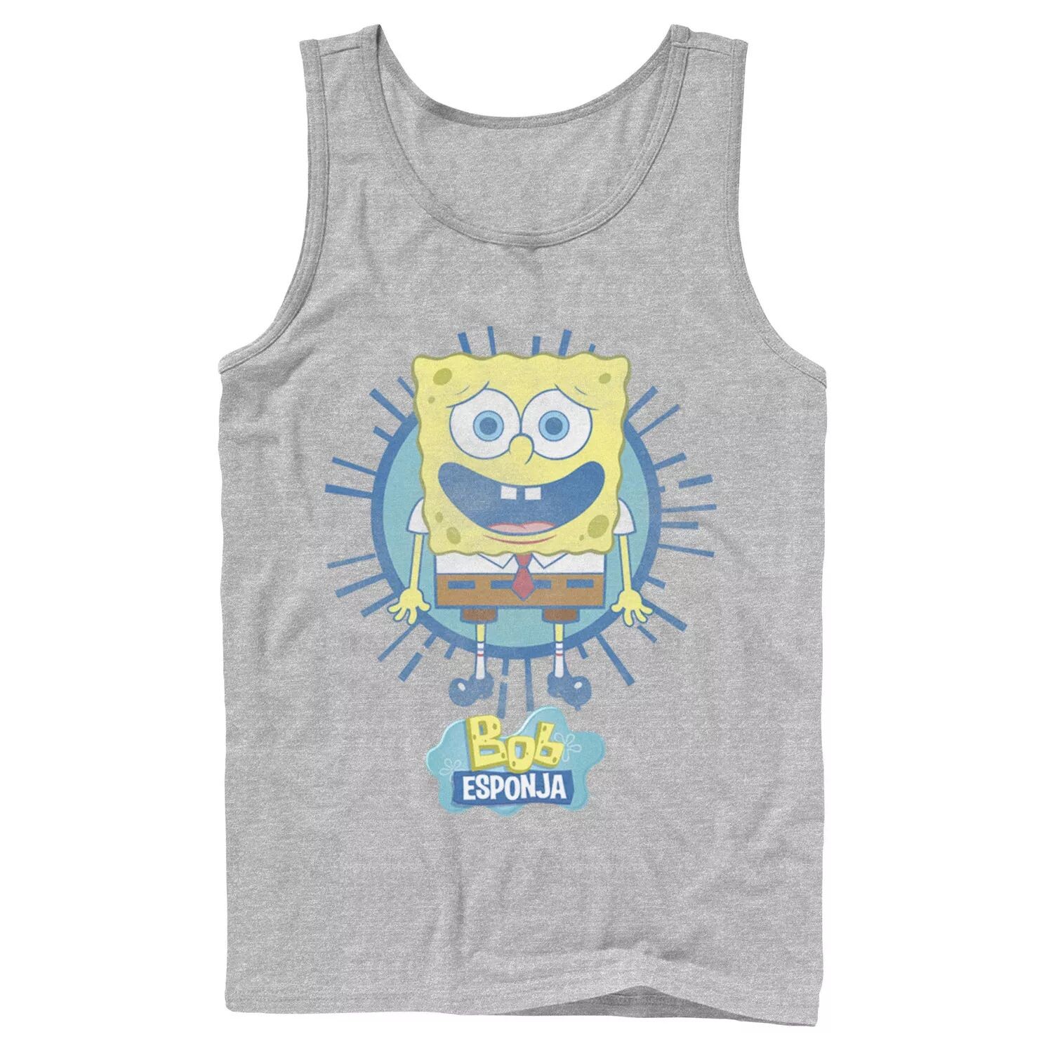 

Мужская майка Nickelodeon SpongeBob SquarePants Bob Rays с испанским рисунком и рисунком