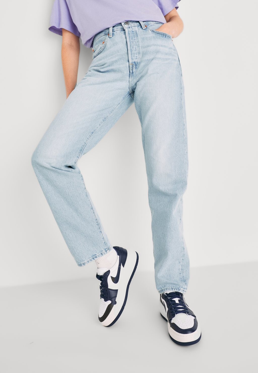 

Джинсы свободного кроя Levi's 501 '81, голубой