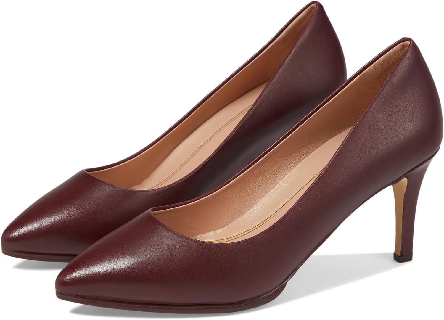 

Туфли Grand Ambition Pump (75 mm) Cole Haan, цвет Bloodstone Leather