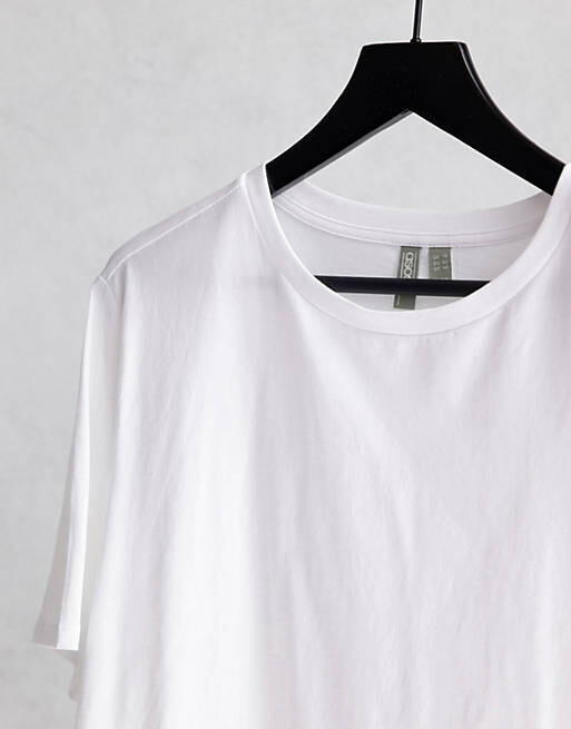 

Белая футболка с круглым вырезом ASOS DESIGN Curve Ultimate, Белый