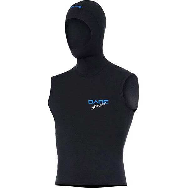 

Жилет Bare S Flex 7/5 мм Hooded, черный