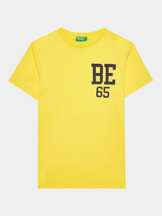 

Футболка стандартного кроя United Colors Of Benetton, желтый