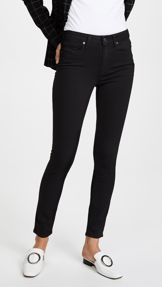 

Джинсы PAIGE Transcend Hoxton Ankle, черный