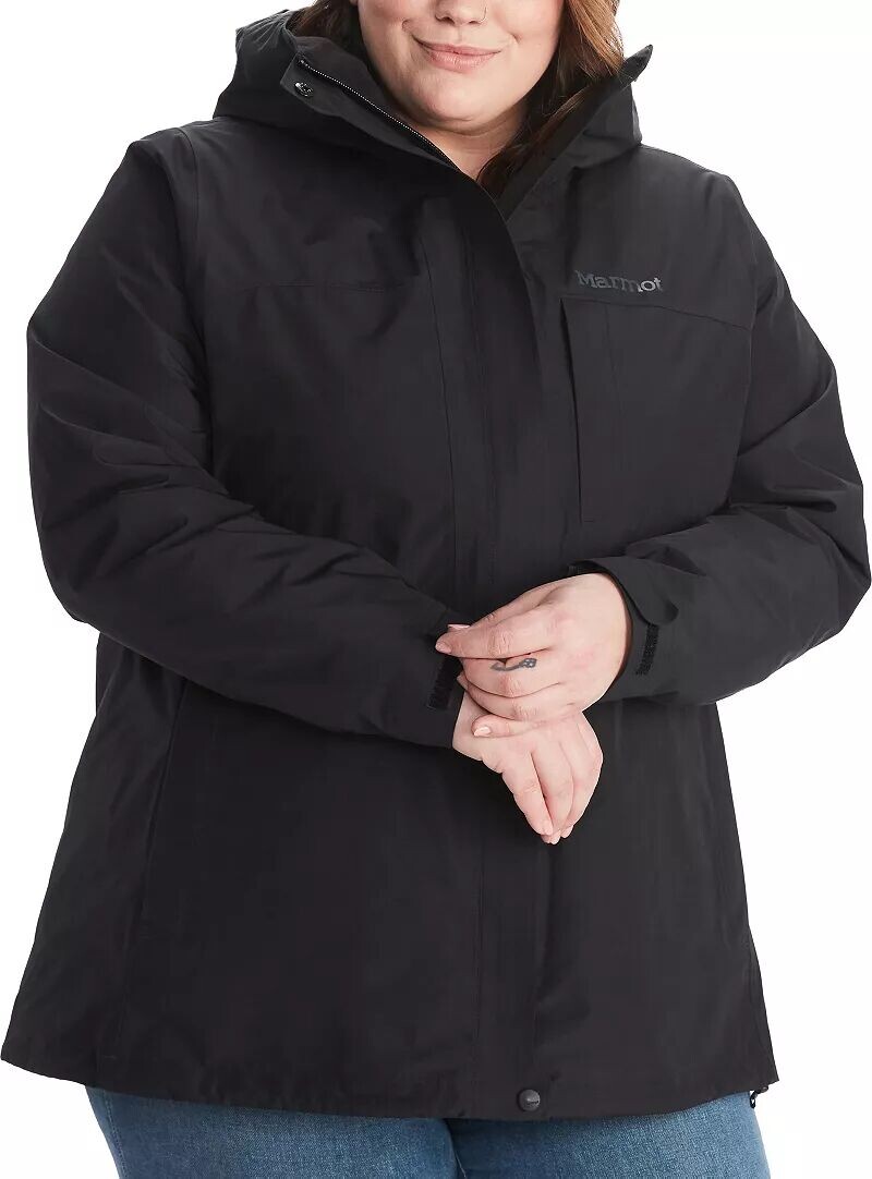 

Женская минималистичная куртка 3-в-1 Marmot GORE-TEX, черный