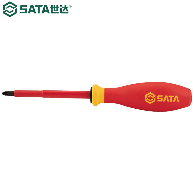 Крестообразная отвертка SATA 61213 серии G № 2x100 мм