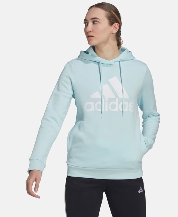 

Флисовая толстовка adidas, лазурный синий