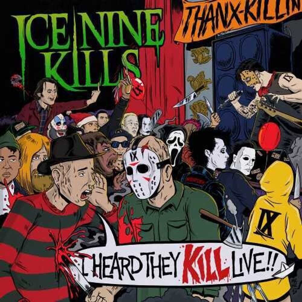

Виниловая пластинка LP I Heard They Kill Live [Green Vinyl] - Ice Nine Kills