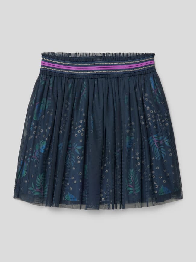 

Мини-юбка с эластичным поясом Scotch & Soda, синий