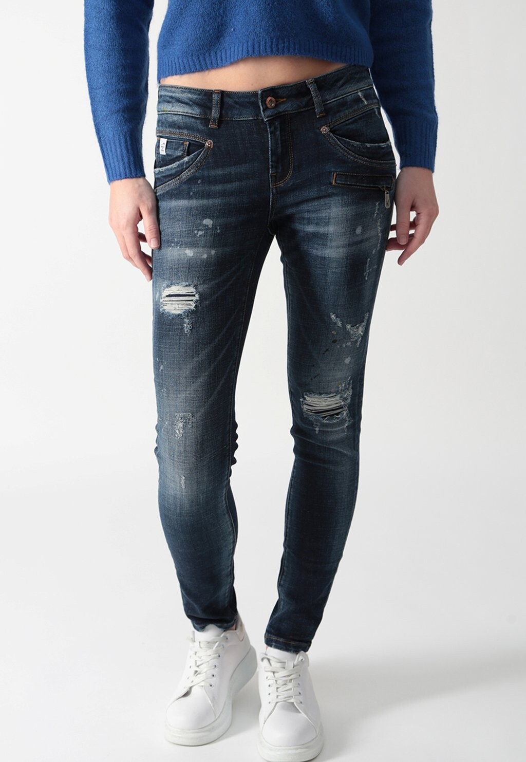 

Джинсы скинни Miracle of Denim, синий