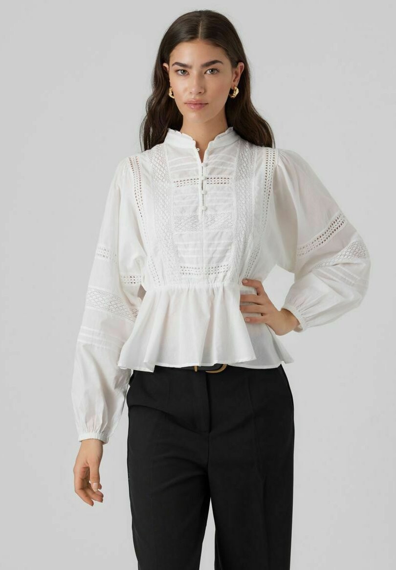 

Блузка Vero Moda, ярко-белый