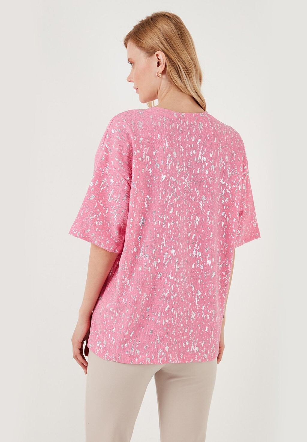 

Блуза LOOSE FIT LELA, розовый
