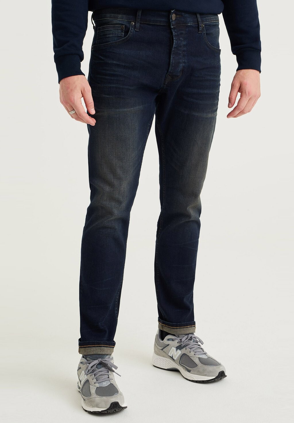 

Джинсы узкого кроя Blue Ridge WE Fashion, синий