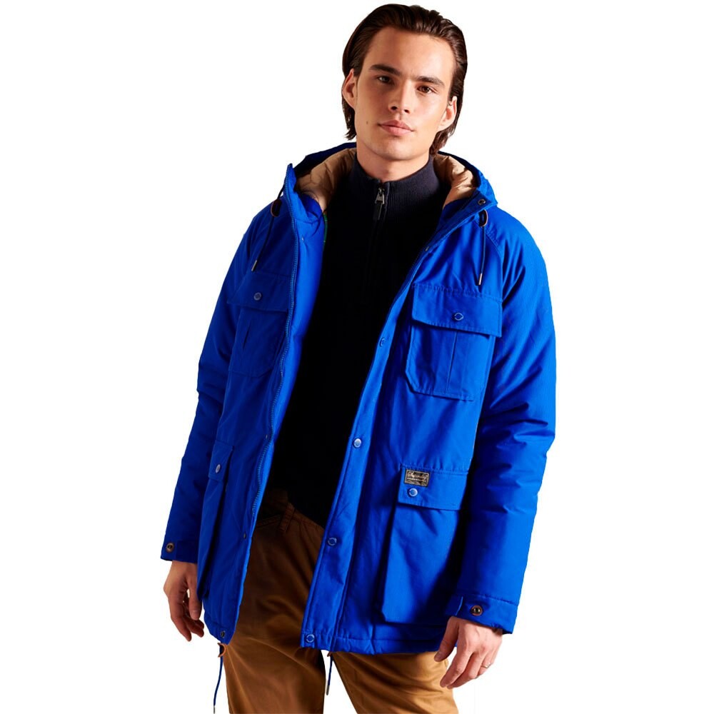 

Куртка Superdry Mountain Padded, синий