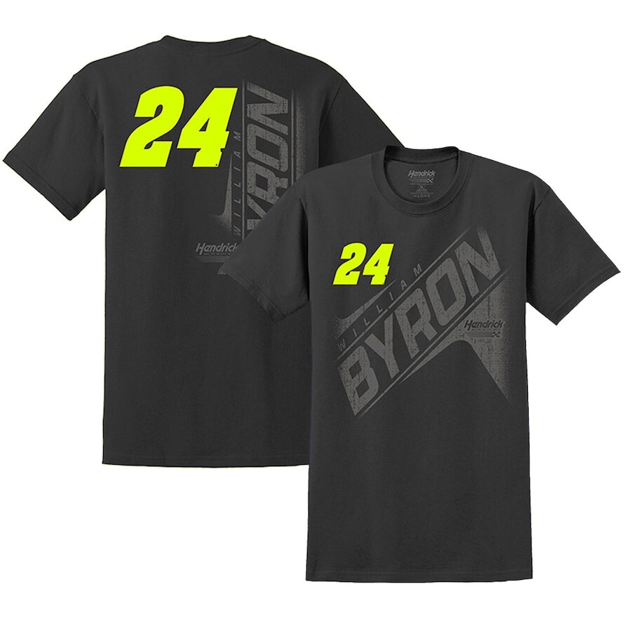 

Футболка с коротким рукавом Hendrick Motorsports Team Collection William Byron, черный