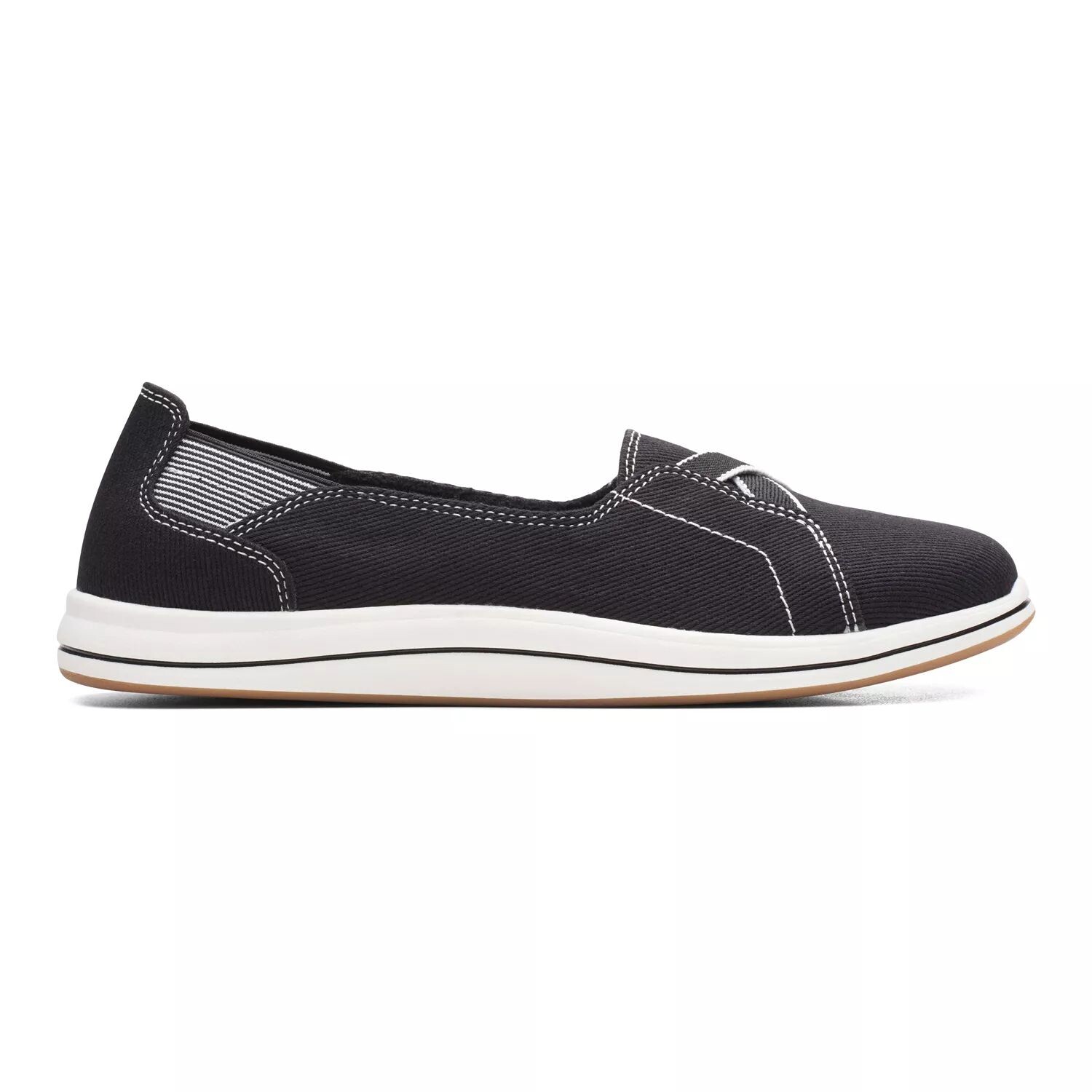 

Женские слипоны Clarks Cloudsteppers Breeze Skip Clarks, черный