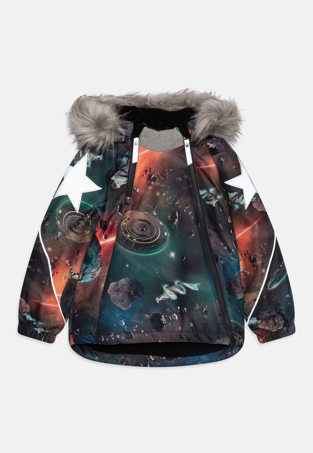 

Зимняя куртка BABY HIGH PERFORMANCE TECH FILL UNISEX Molo, цвет space journey