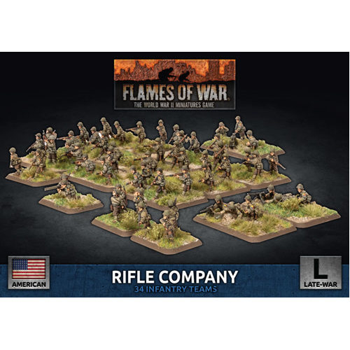 Фигурки Flames Of War: Rifle Company (Plastic) фигурки flames of war storm group x50 figs plastic