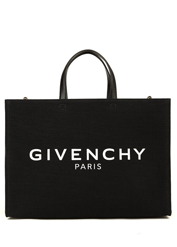

Черная женская сумка с детальным логотипом среднего размера g Givenchy