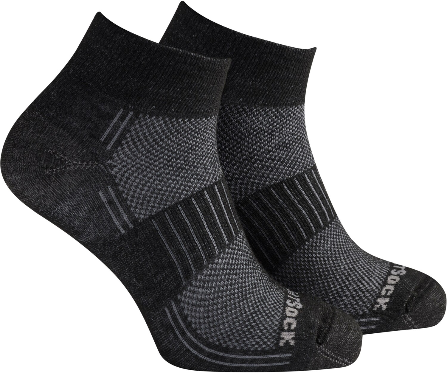 Носки CoolMesh II Quarter WRIGHTSOCK, черный