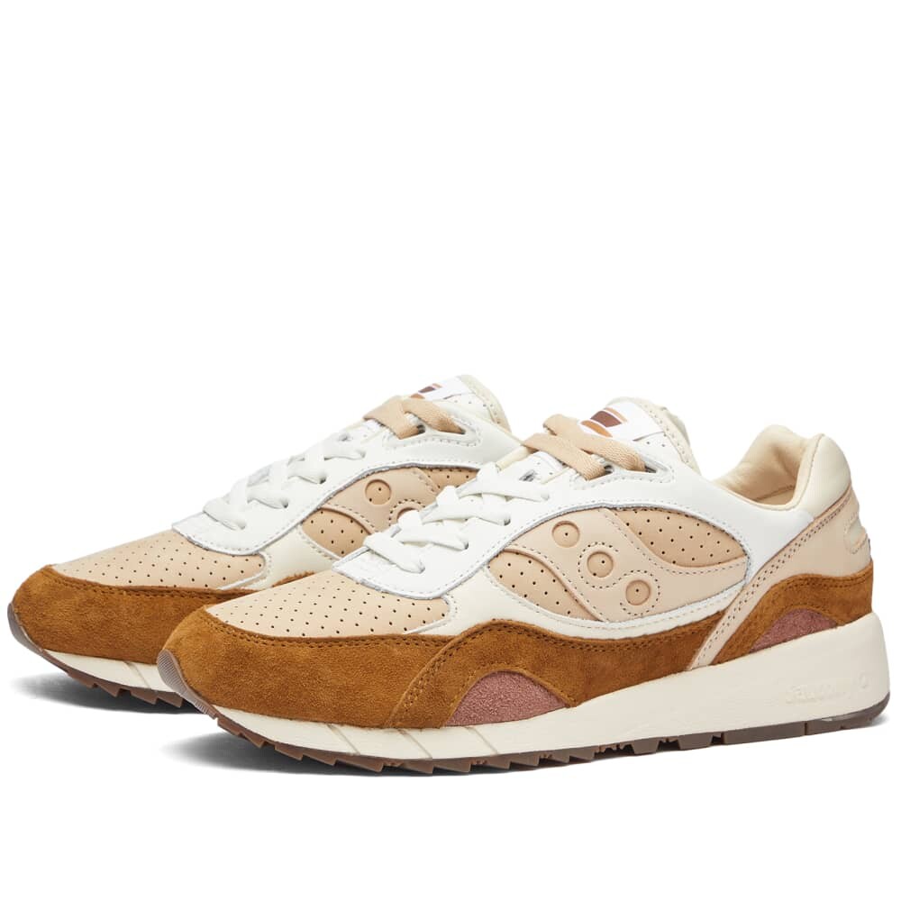 

Saucony Кроссовки Shadow 6000 'Капучино', белый/коричневый