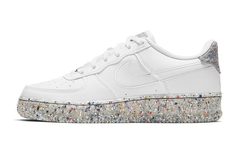 

Набор кроссовок Nike Air Force 1 GS из переработанной шерсти — белый, белый