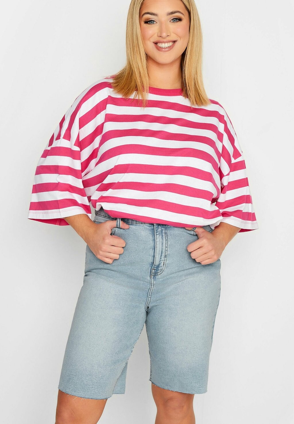 

Джинсовые шорты Yours Clothing, светло-синий