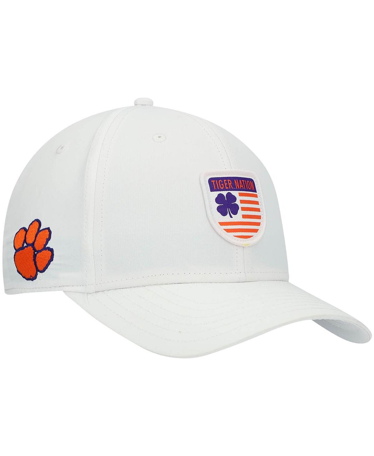 

Мужская белая кепка Clemson Tigers Nation Shield Snapback Black Clover