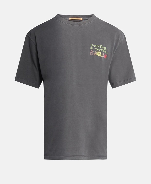 

Футболка органик Scotch & Soda, темно-серый