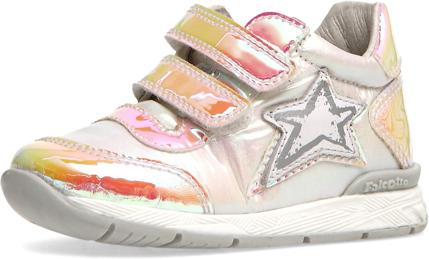 

Кроссовки New Ferdi VL Naturino, цвет Iridescent Silver